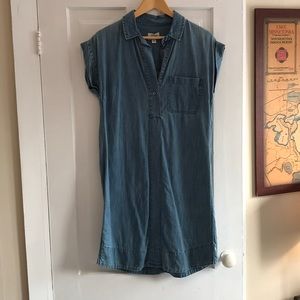 J Crew Chambray shirt dress -small